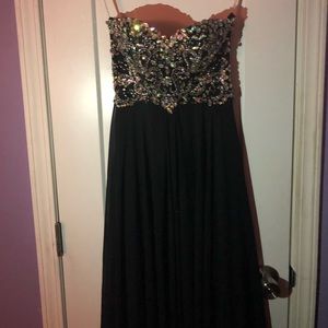 Clarisse Black Prom dress